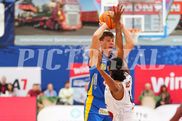Win2day Basketball Superliga 2024/25, Grunddurchgang, 3. Runde, Kapfenberg vs. St.Pölten


