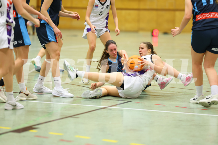 Basketball Damen Superliga 2024/25, Grunddurchgang 6.Runde Vienna United vs. Vienna Timberwolves



