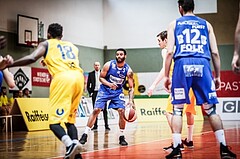 Basketball, ABL 2017/18, Grunddurchgang 29.Runde, UBSC Graz, Oberwart Gunners, Jerome Seagears (5)