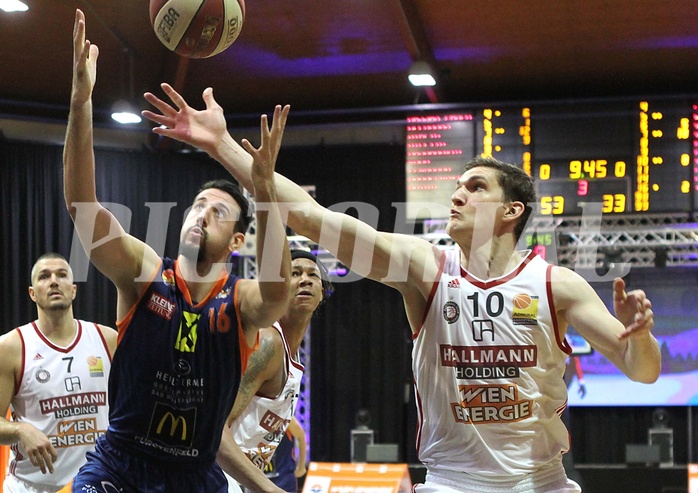Basketball ABL 2016/17 Grunddurchgang 15.Runde BC Vienna vs Fürstenfeld Panthers