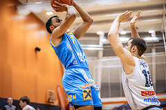 Basketball, Win2Day Superliga 2022/23, Grunddurchgang 22.Runde, Vienna Timberwolves, SKN St. Pölten Basketball, Steven Kaltenbrunner (7)