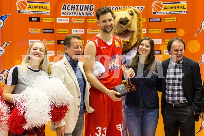 Basketball, ABL 2016/17, All Star Day 2017, Team Austria, Team International, MVP Davor Lamesic