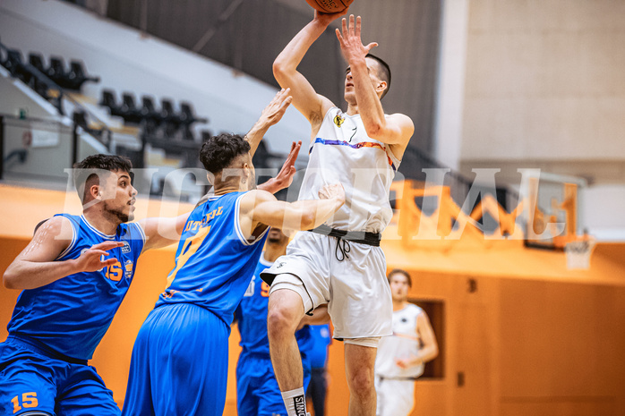 Basketball, Basketball Zweite Liga 2022/23, Grunddurchgang 10.Runde, Vienna United, BBU Salzburg, Oleksandr Ponosov (7)