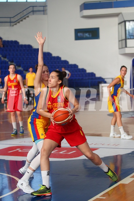 FIBA Europe EC U20 Women Division B Romania vs Montenegro