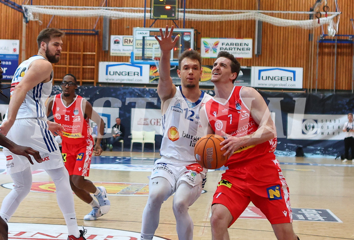 Basketball Superliga 2024/25, Playoffs, Halbfinale Spiel 3 Oberwart Gunners vs. Traiskirchen Lions