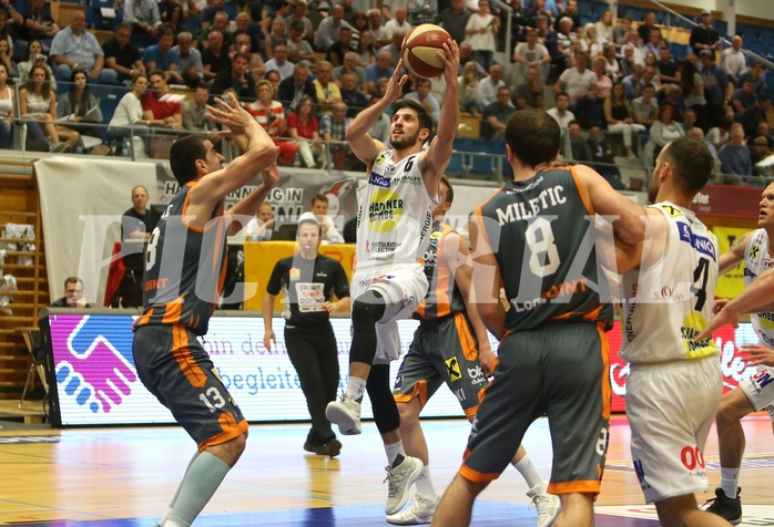 Basketball ABL 2017/18, Playoff VF Spiel 3 Gmunden Swans vs. BK Klosterneuburg Dukes


