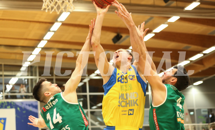 Basketball Superliga 2021/22, 8.Plazierungsrunde SKN St.Pölten vs. Kapfenberg Bulls