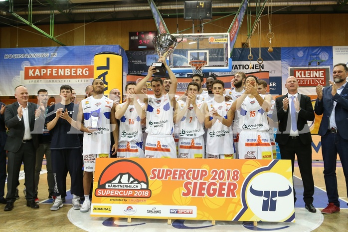 Basketball ABL 2018/19, Supercup 2018 Kapfeneberg Bulls vs. Gmunden Swans


