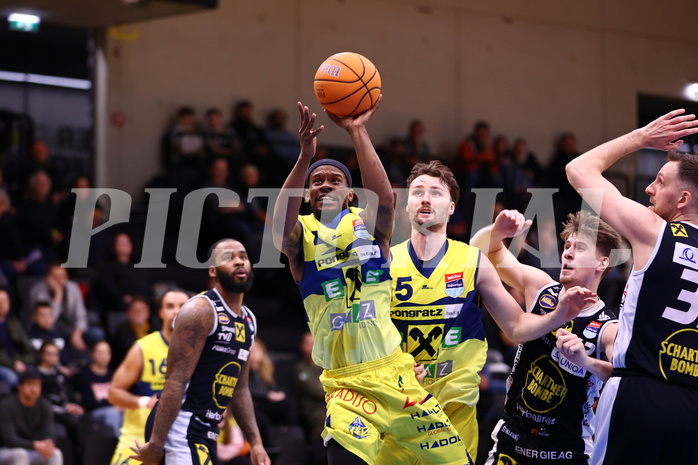 28.03.2025, Graz, Raiffeisen Sportpark Graz, Basketball Superliga 2024/25, 7. Platzierungsrunde, UBSC Graz - Gmunden Swans