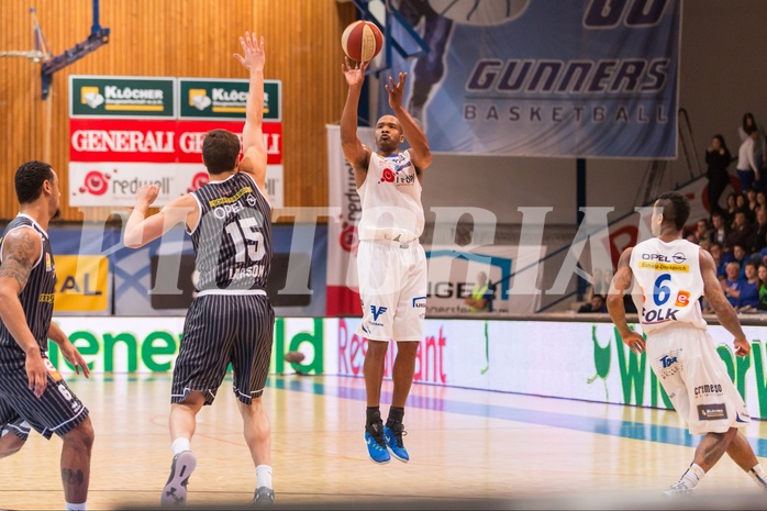 Basketball ABL 2015/16 Grunddurchgang 21.Runde Oberwart Gunners vs. Güssing Knights 