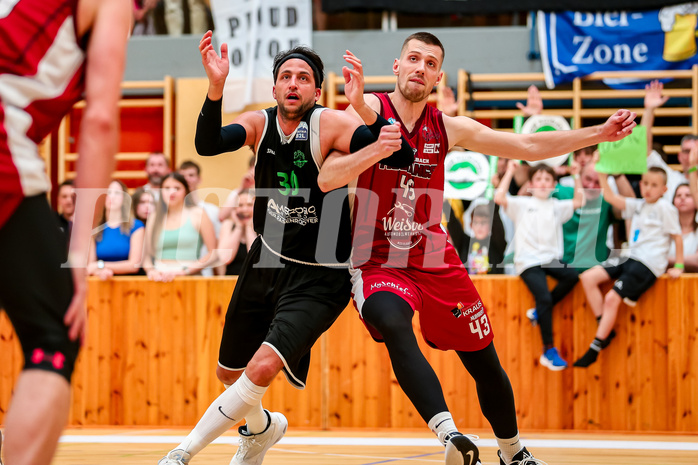 Basketball Zweite Liga 2023/24, Playoff, Finale Spiel 3 Mistelbach Mustangs vs. Union Deutsch Wagram


