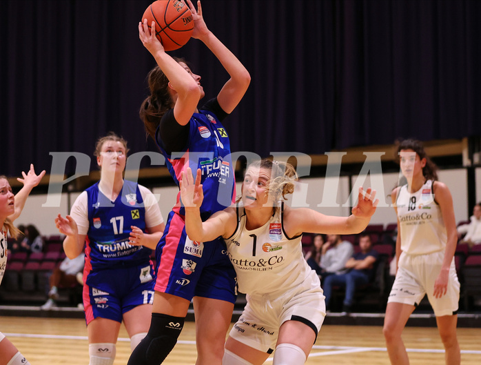 Basketball Damen Superliga 2022/23, Grunddurchgang 9.Runde Basket Flames vs. UBSC Graz


