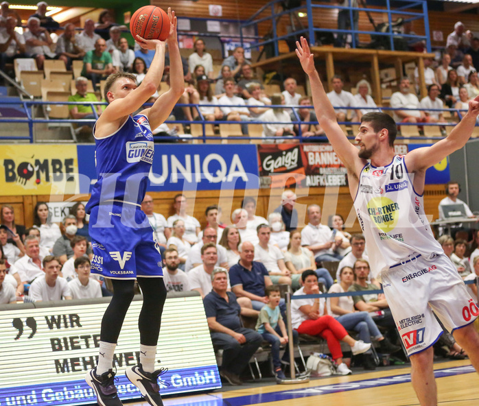 Basketball Superliga 2021/22, Halfinale Spiel 3 Gmunden Swans vs. Oberwart Gunners