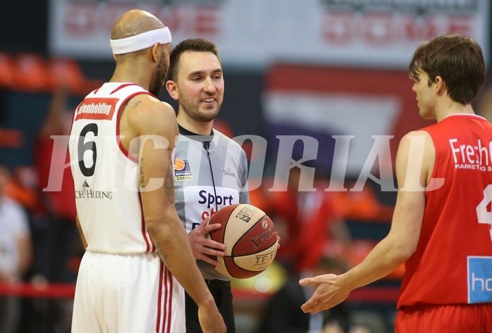 Basketball ABL 2016/17, Playoff VF Spiel 1 BC Vienna vs. WBC Wels
