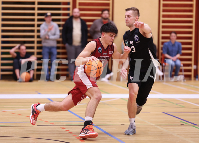 Basketball Zweite Liga 2024/25, Grunddurchgang 21.Runde Mistelbach Mustangs vs. Raiders Tirol