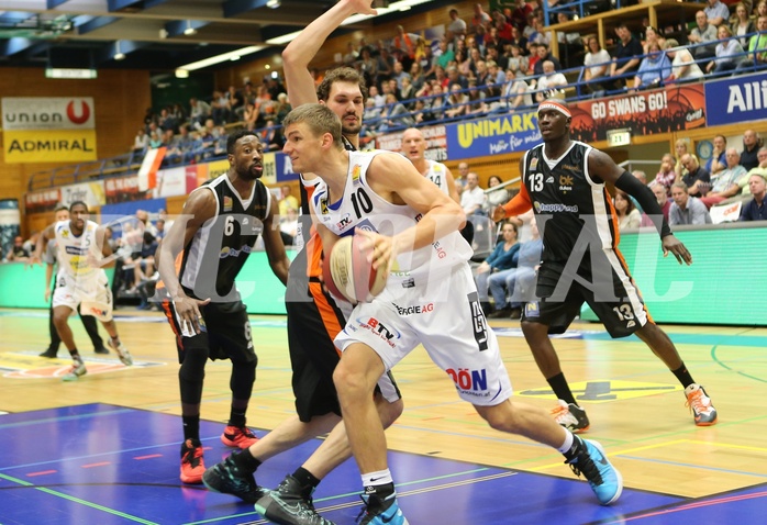 Basketball ABL 2015/16, Grunddurchgang 33.Runde Gmunden Swans vs. BK Dukes Klosterneuburg


