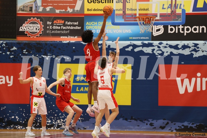 Basketball Superliga 2024/25, SLMU19 Traiskirchen Lions Academy vs. SG Salzkammergut


