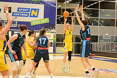 Basketball Damen Superliga 2023/24, Grunddurchgang 7.Runde SKN St. Pölten vs. Vienna Timberwolves