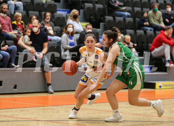 Basketball Damen Superliga 2021/22, Grunddurchgang 8.Runde BK Duchess Klosterneuburg vs. KOS Celovec


