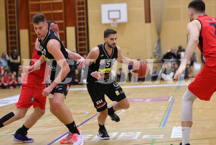 Basketball Zweite Liga 2022/23, Playoff, Semifinale Spiel 3 Mistelbach Mustangs vs. Mattersburg Rocks


