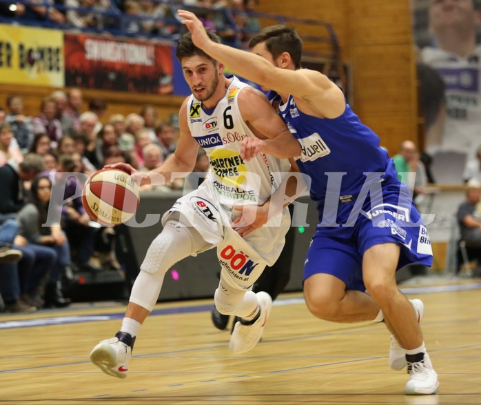 Basketball ABL 2016/17 Grunddurchgang 6.Runde Gmunden Swans vs Oberwart Gunners