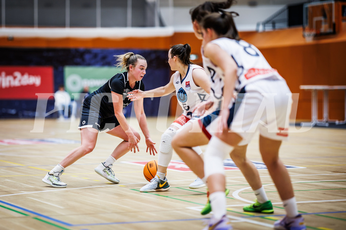 Basketball, Win2Day Basketball Damen Superliga 2023/24, Grunddurchgang 5.Runde, Vienna Timberwolves, Basket Flames, Stella Popp (4)