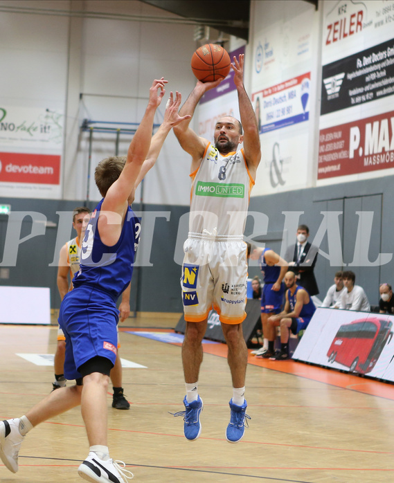 Basketball Superliga 2021/22, Grunddurchgang 4.Runde Klosterneuburg Dukes vs. D.C. Timberwolves