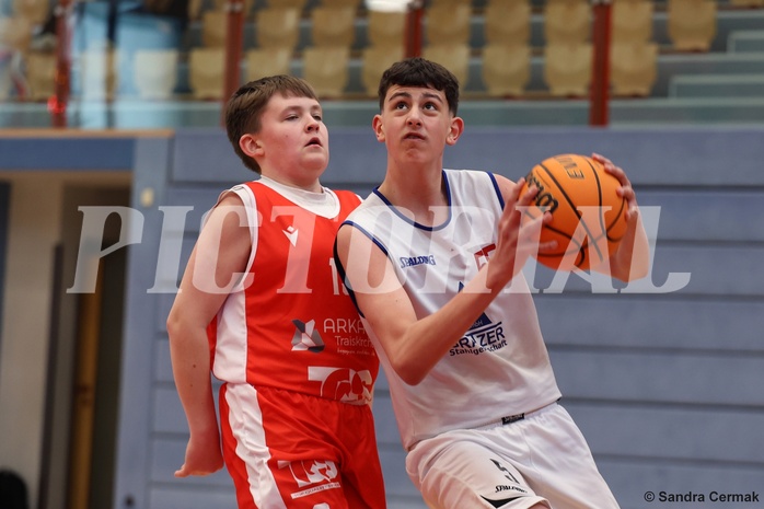 Basketball Superliga 2024/25, SLMU14 Traiskirchen Lions Academy vs. ATSE Graz


