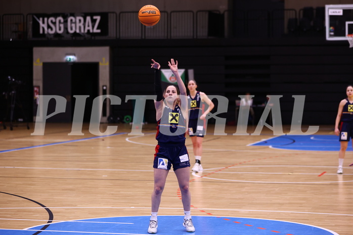 01.04.2024, Graz, Raiffeisen Sportpark, Basketball Damen Superliga 2023/24, Finale, Spiel 2, UBI Holding Graz - SKN St. Pölten Frauen ,  