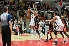 Basketball, Superliga 2023/24, Grunddurchgang 15. Runde, Flyers Wels vs. Fürstenfeld Panthers,
