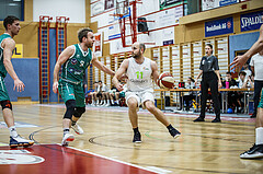 Basketball, Basketball Zweite Liga, Grunddurchgang 22.Runde, Basket Flames, KOS Celovec, Tobias Stadelmann (11)