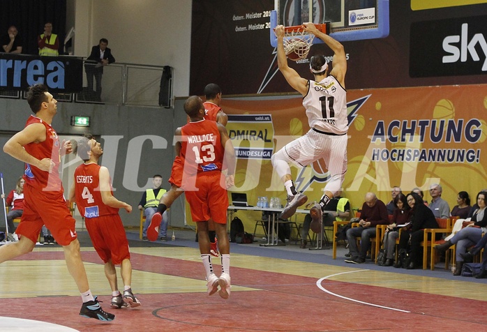 Basketball ABL 2015/16 Grunddurchgang 20.Runde  Güssing Knights vs WBC Wels
