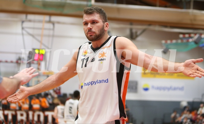 Basketball ABL 2015/16 Grunddurchgang 14.Runde BK Dukes Klosterneuburg vs. Oberwart Gunners