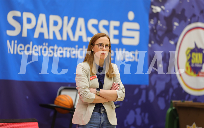 Basketball Damen Superliga 2023/24, Grunddurchgang 10.Runde SKN St. Pölten vs. Duchess Klosterneuburg