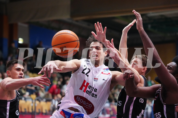 Win2day Basketball Superliga 2024/25, Grunddurchgang, 21.Runde, Kapfenberg vs. Fürstenfeld