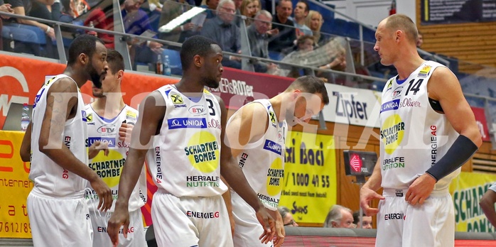 Basketball ABL 2016/17, Grunddurchgang 27.Runde Gmunden Swans vs. UBSC Graz


