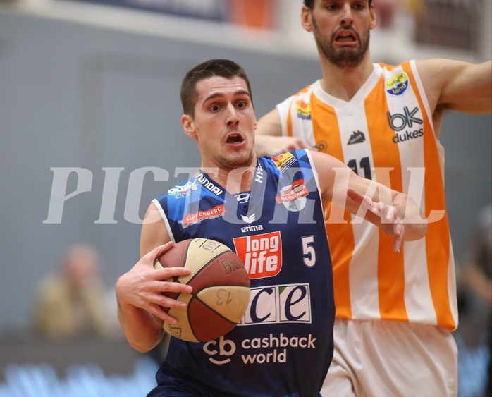 Basketball ABL 2017/18, Grunddurchgang 21.Runde BK Dukes Klosterneuburg vs. Kapfeneberg Bulls