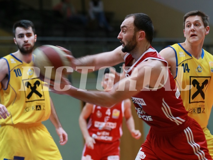 Basketball ABL 2016/17 Grunddurchgang 21.Runde UBSC Graz vs. BC Hallmann Vienna


