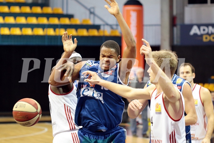 Basketball ABL 2015/16 Grunddurchgang 14.Runde BC Vienna vs Kapfenberg Bulls