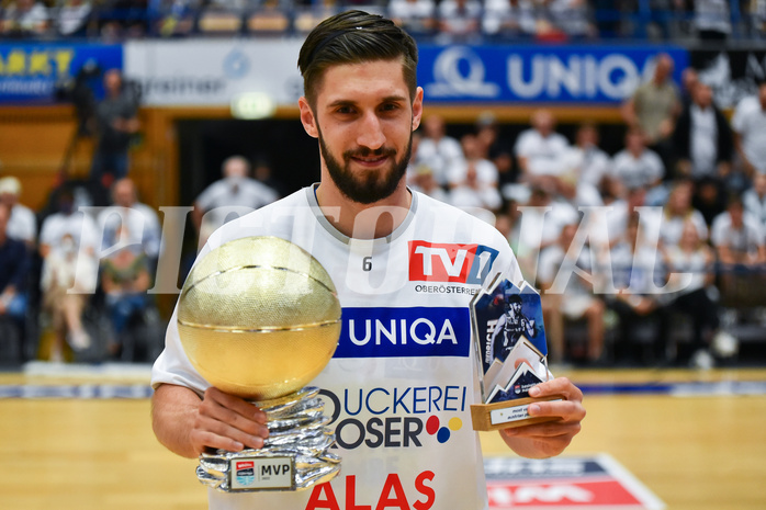 Basketball Superliga 2021/22, Finale Spiel 2, Swans Gmunden vs BC Vienna