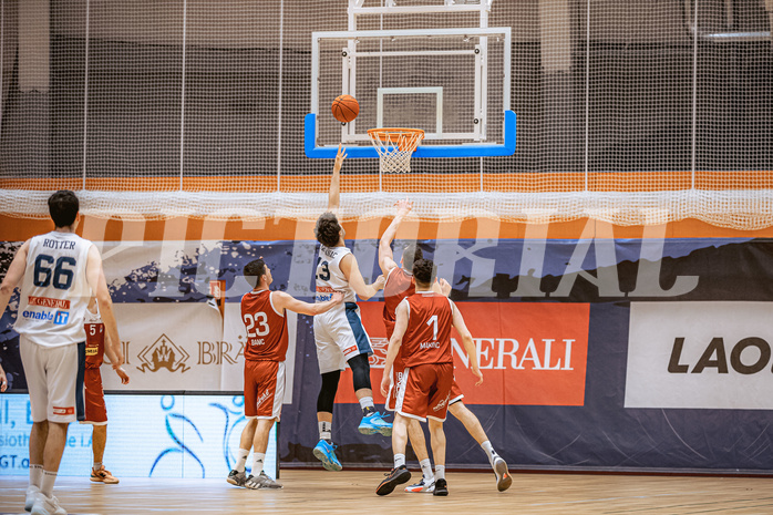 Basketball, Win2Day Superliga 2022/23, 5. Qualifikationsrunde, Vienna Timberwolves, Traiskirchen Lions, Luka Damjanac (13)