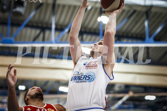 Basketball, ABL 2018/19, Playoff VF Spiel 1, Oberwart Gunners, BC Vienna, Renato Poljak (16)