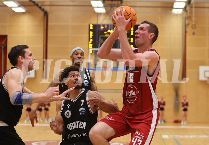 Basketball Zweite Liga 2024/25, Playoffs, Finale Spiel 3 Mistelbach Mustangs vs. Wörthersee Piraten


