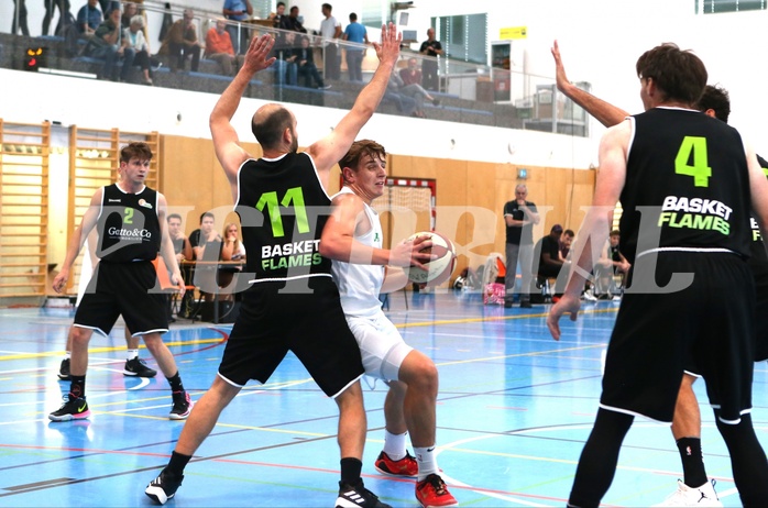 Basketball B2L 2019/20, Grunddurchgang 1.Runde Union Dt. Wagram vs. Basket Flames


