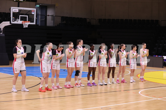 02.03.2025, Graz, Raiffeisen Sportpark, Basketball Damen Superliga 2024/25, Grunddurchgang, 14.Runde, UBSC-DBBC Graz - Vienna United,  