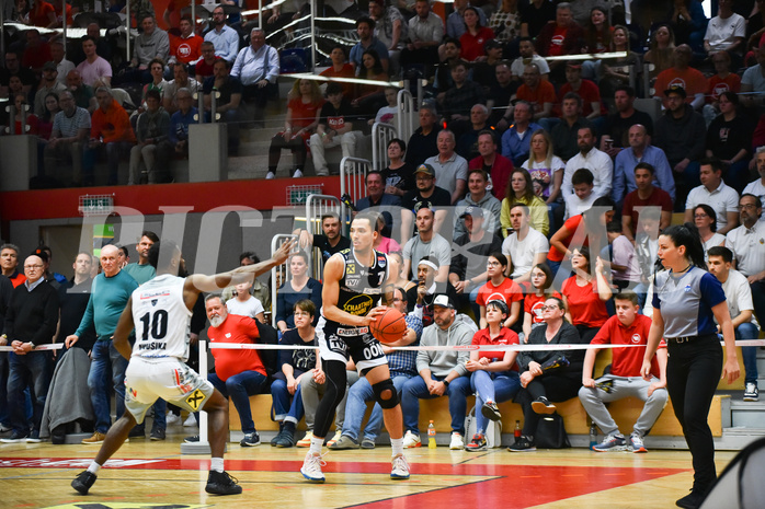 Win2Day Basketball Superliga 2022/23, Playoff,
Semifinale Spiel 2, Flyers Wels vs Swans Gmunden,