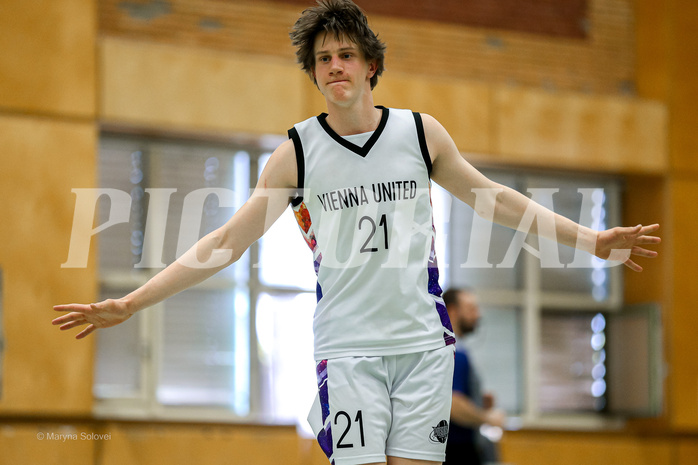 13.04.2025 Österreichischer Basketballverband 2024/25, SLMU19, Vienna United vs. SG Salzkammergut