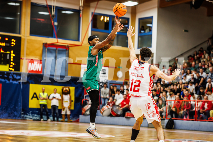 Basketball, win2day Basketball Superliga 2024/25, Grunddurchgang 1.Runde, Traiskirchen Lions, Kapfenberg Bulls, 