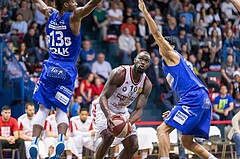 Basketball ABL 2015/16 Playoff Halbfinale Spiel 3 BC Vienna vs Oberwart Gunners