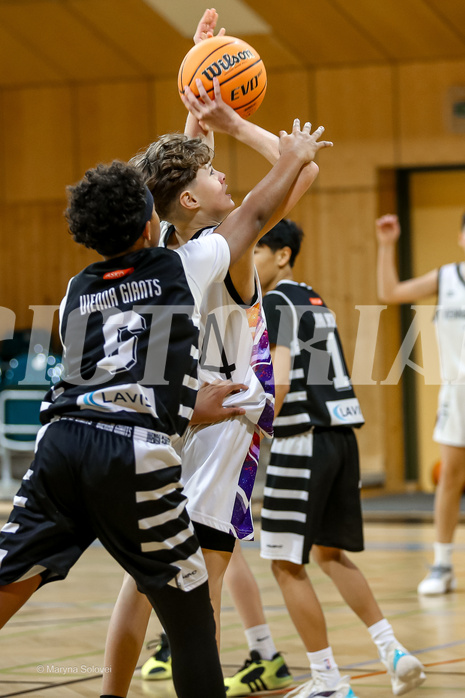 12.01.2025 Österreichischer Basketballverband 2024/25, SLMU14, SU Döbling vs Vienna Giants
